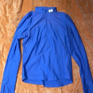 blue/purple athletic zip up